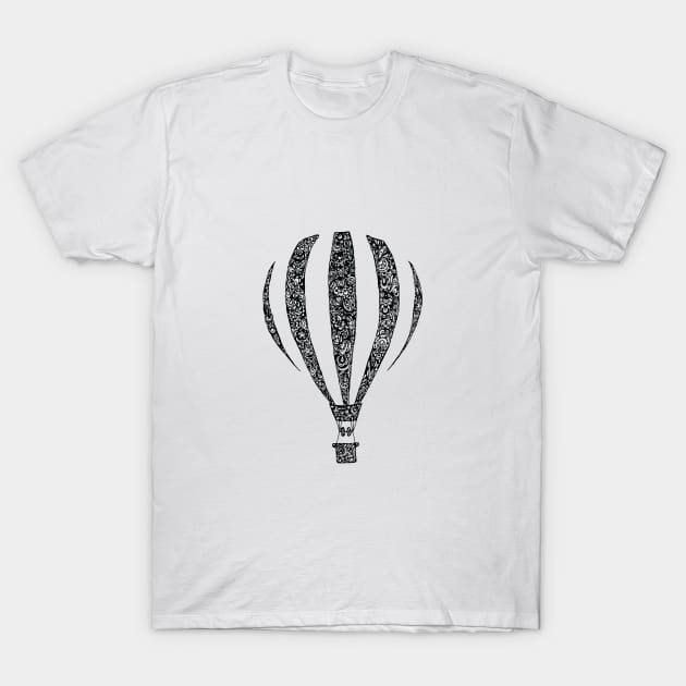 Hot air balloon T-Shirt by HayleyLaurenDesign